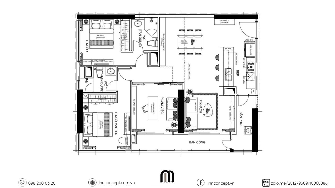 Mỗi giai đoạn quy trình thiết kế phối hợp chặt chẽ để đảm bảo thẩm mỹ, công năng, ngân sách.