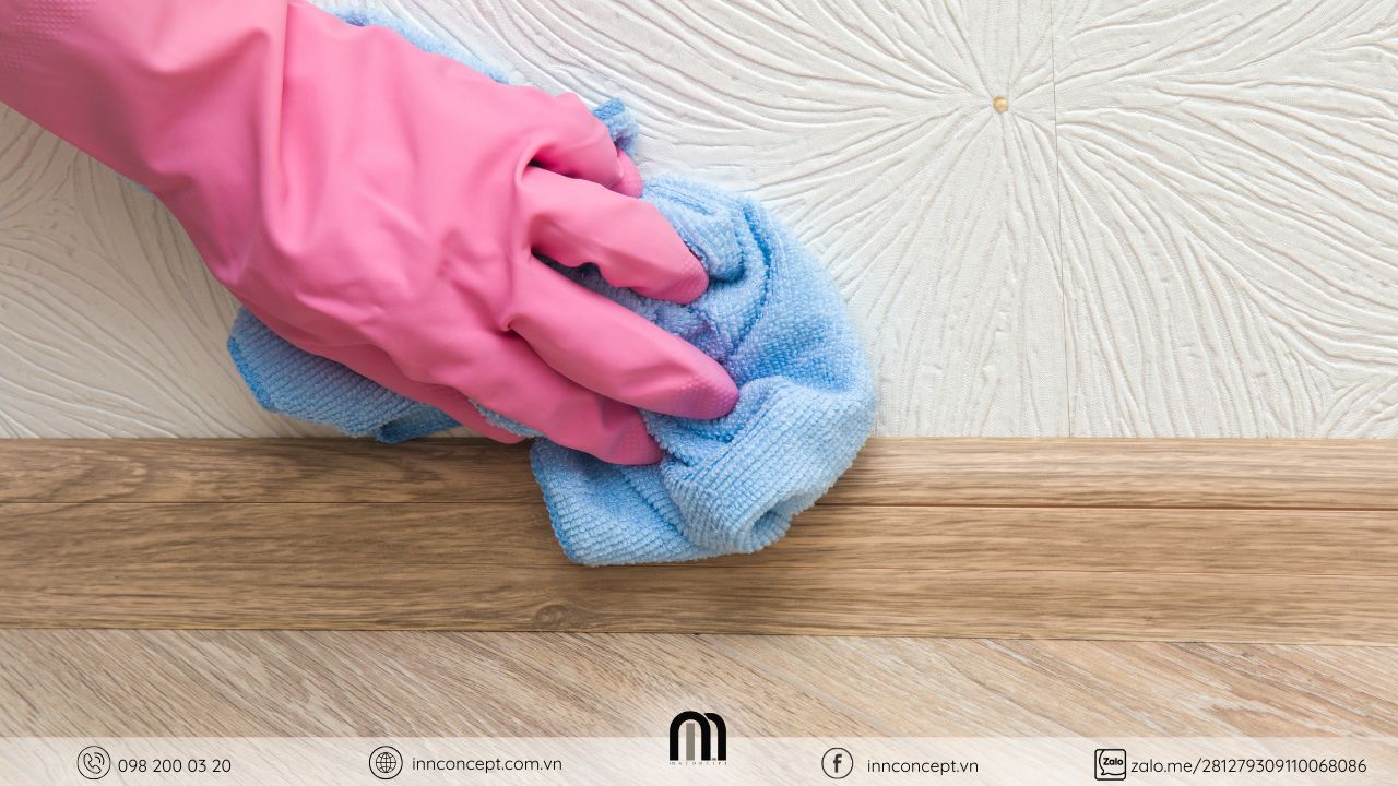 Nên vệ sinh thường xuyên để bảo quản nội thất tốt nhất.
