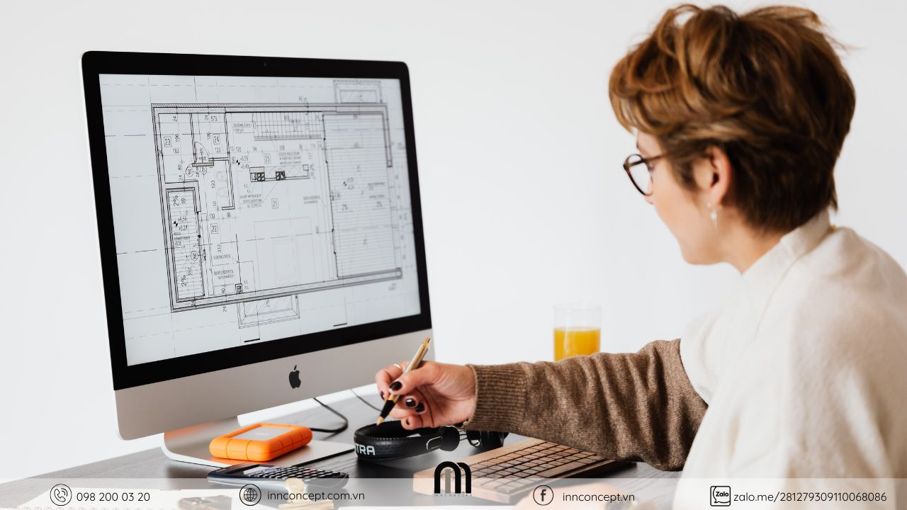 Nhà thiết kế nội thất là người sáng tạo và điều phối, biến ý tưởng thành không gian sống tối ưu, thẩm mỹ và phù hợp với nhu cầu khách hàng.