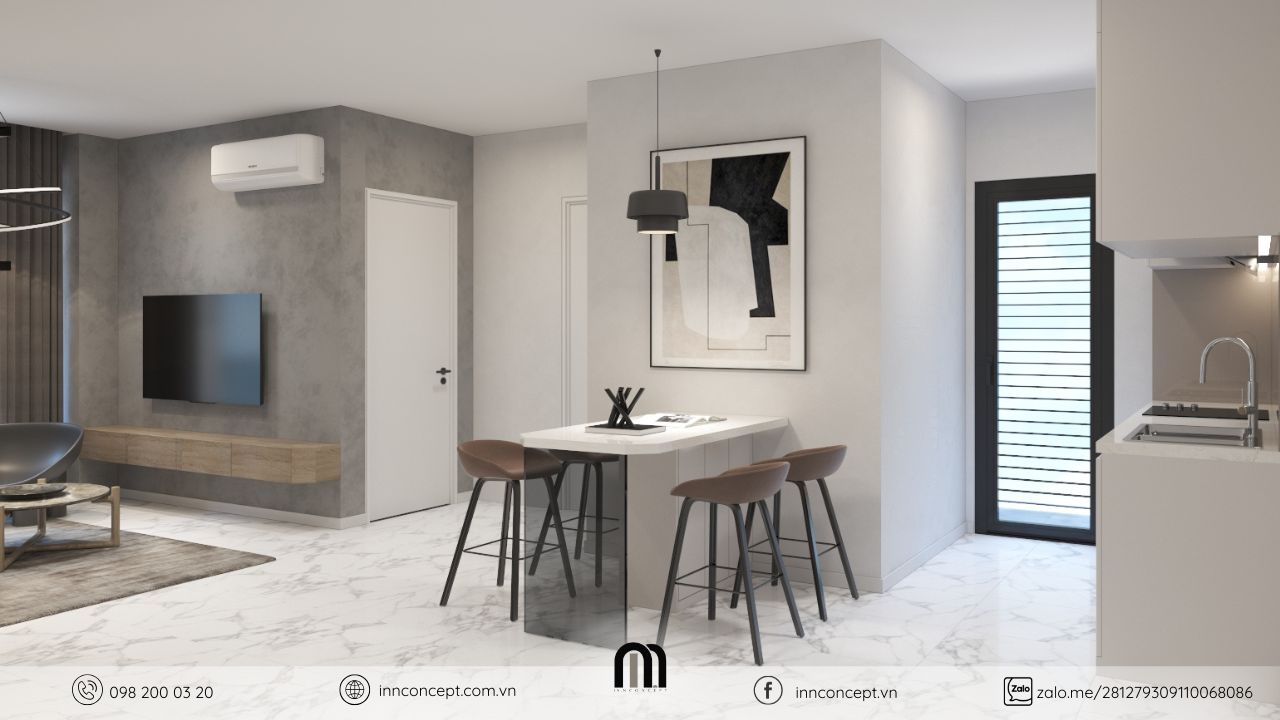 Thiết kế thông thoáng giúp ngăn ẩm mốc, nâng cao chất lượng sống.