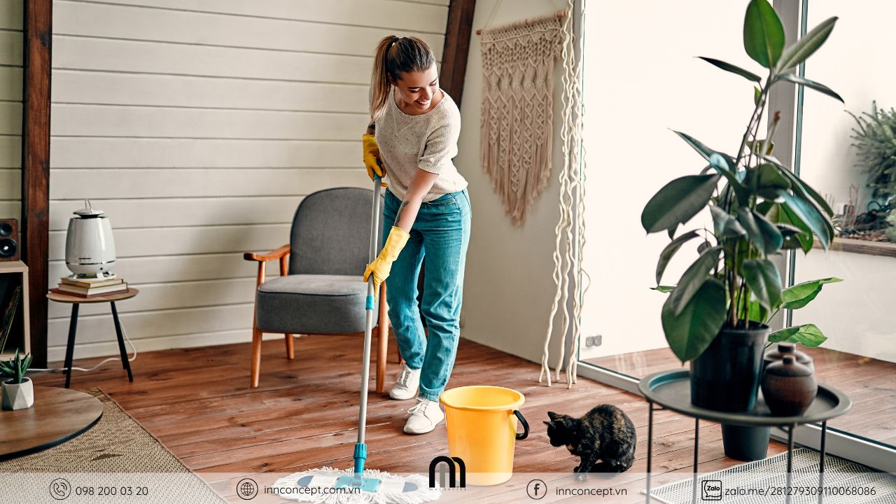 Nên lên kế hoạch dọn dẹp nhà cửa cuối năm từng khu vực.