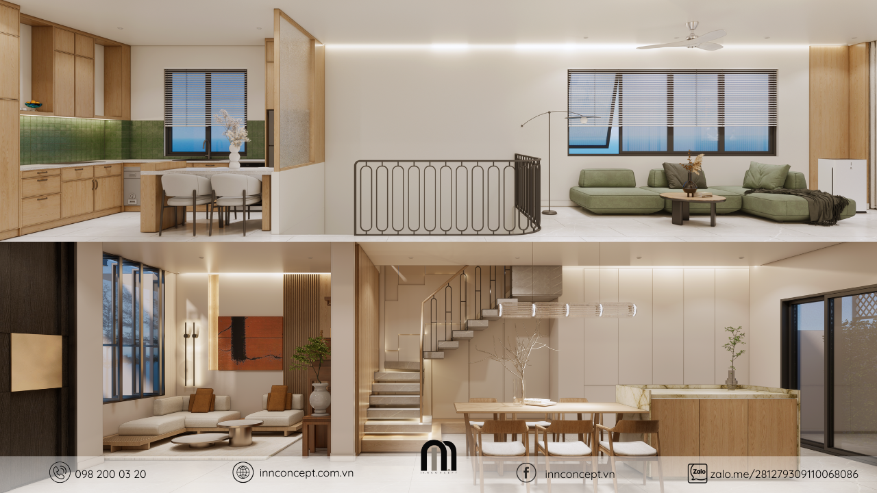 Dịch vụ thiết kế nội thất trọn gói theo phong thủy chuyên nghiệp tại IN.N Concept.