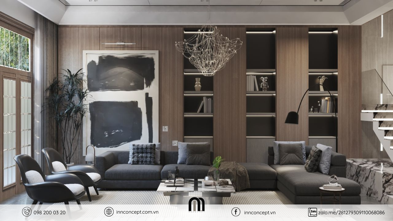 Dự án thiết kế nội thất tân cổ điển thực tế bởi IN.N Concept.